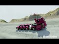 Gigantic Wheel Crushes Cars #3 - Beamng drive