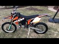 2005 KTM 200 EXC Walkaround and Mods List