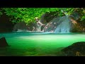 baby sleep music with calming waterfall and nature sounds - fall asleep in 2 minutes -