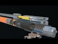 How Air Rifle Works ? (PCP Air Gun Works Animation)