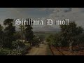 Siciliana D moll for harpsichord,op.11