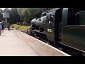 BR Standard 78022 2MT Engine arriving Into Oxenhope