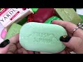 Red and Green - ASMR International Soap Haul - Unwrapping / Unboxing / Opening - TINGLY!