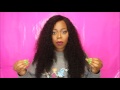 Very affordable curly hair from amazon! quick install review | Guangxun company