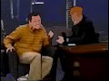 Norm Macdonald on Late Night with Conan O'Brien (French uncle riddle joke). Animated