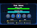 The wave layout | preview one | #tidalwave #geometrydash #shiawase