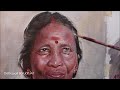 My 5 STEPS for a Realistic Acrylic Portrait | Acrylic Portrait Painting Tutorial by Debojyoti Boruah