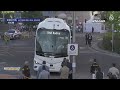 Llegada del autobus del Real Madrid al nuevo Estadio Santiago Bernabeu #RealMadridBayern