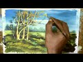 Acrylic Landscape - Tree Painting For Beginners