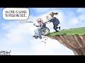 #113 American Political Funny Caricature | Political Campaign Debate Trump Biden Cartoon 2024