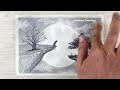 How to draw a boy in Moonlight for beginners, Pencil sketch