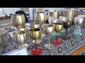 100 Years of History! The process of making brassware. Amazing Korean brassware factory
