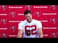 Graham Barton on Taking Snaps With The First Team | Press Conference | Tampa Bay Buccaneers