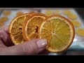 Dehydrating Orange Slices 3 Ways: Natural, Candied, and ???