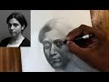 How to draw any Portrait Easily - Step by step Loomis method!!