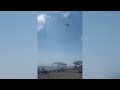 Video Now: Beachgoers witness a swarm of dragonflies