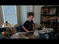 Never - Moving Pictures (From Footloose) Drum cover by 11 year old Ben Baker