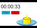 2 minutes candle timer