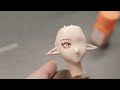[3D pen] Making  arknights 'Dusk' figure with a 3D pen