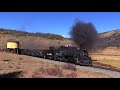 *LONG* Steam Freight train! 30 cars!