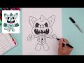 How To Draw Frowny Fox | Poppy Playtime