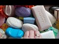 asmr unpacking soap, satisfying video 🧡💙💚