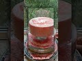 Яркое и несложное оформление торта зеркальной глазурью