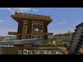 Villager almost takes over my house, looks me in the eye and leaves?! Minecraft