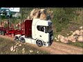 SCANIA S520 - FOREST - Mapa RPM | #1 | Euro Truck Simulator 2 - v1.50 | Logitech g29 gameplay