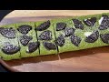 Matcha Brownies with Oreo Cookies  | 마차 브라우니