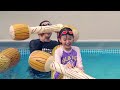 뽀뽀와 수영해요 🤩 반려동물과 수영장 베스트 영상 모음 LimeTube Kids Pool Villa Best Video