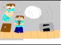 Minecraft fail animations-Steve's terrible day