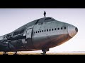 Abandoned Boeing 747s and 727s