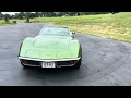 1972 Corvette Convertible Elkhart Green Original Corvette!