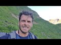 The most beautiful missed crossing in the Alps! Night in a tent alone with the marmots -