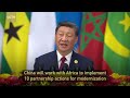 Xi Jinping: China to implement 10 partnership actions with Africa