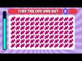 Find the ODD One Out | Emoji Quiz | Odd One Quiz