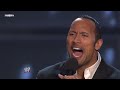 The Rock WWE Hall of Fame Interaction [2008]