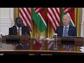 WATCH: Biden welcomes Kenyan President Ruto as the nation prepares to send police to Haiti