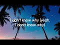 Calvin Harris, Dua Lipa - One Kiss (Lyrics) | Without Me, The Greatest, Don't Start Now....