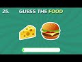 🍔 Can You Guess The FOOD By Emoji? 🍕 Emoji quiz