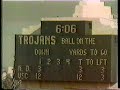1972 Notre Dame @ USC; College Football Game