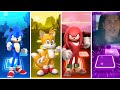 Sonic Team | Sonic 🆚 Tails 🆚 Knuckles 🆚 Super Sonic | Who Is Best ? #exe #fnf #sonic_the_hedgehog_2