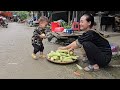 Single mother 17 years old - Harvesting corn garden to sell at the market, Making corn cakes - 100%