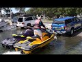 Putting your jet ski on & off the trailer