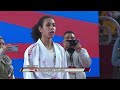 KARATE 1 CAIRO || FINAL FEMALE KUMITE -50KG REEM AHMED VS YORGELIS SALAZAR