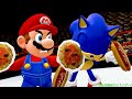 Mario VS Sonic Funny Animation: Food Battle Round 7 - Nintendo