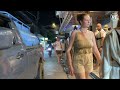 Koh Samui Thailand Bophut Fishermans Village Night Walk 2024