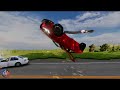 Satisfying Rollover Crashes #50 - BeamNG.drive CRAZY DRIVERS