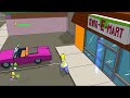 The Simpsons Game PS3 Free Roam in Springfield